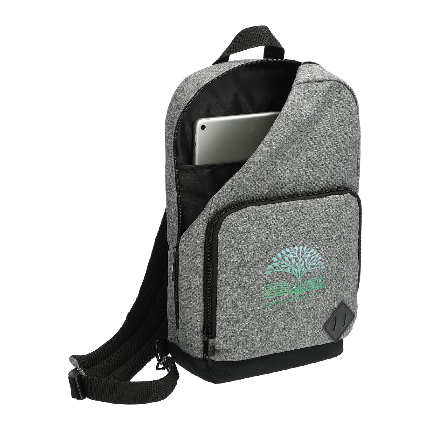 Graphite Deluxe Recycled Sling Backpack