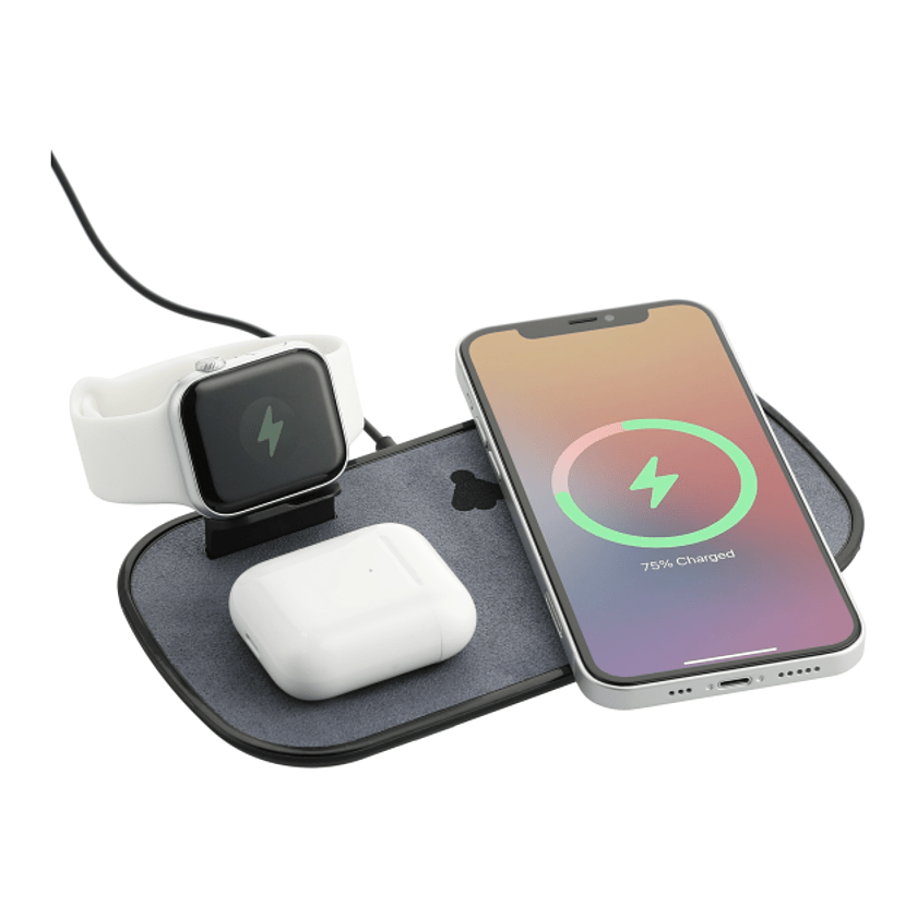 Mophie® 3-in-1 Fabric Wireless Charging Pad
