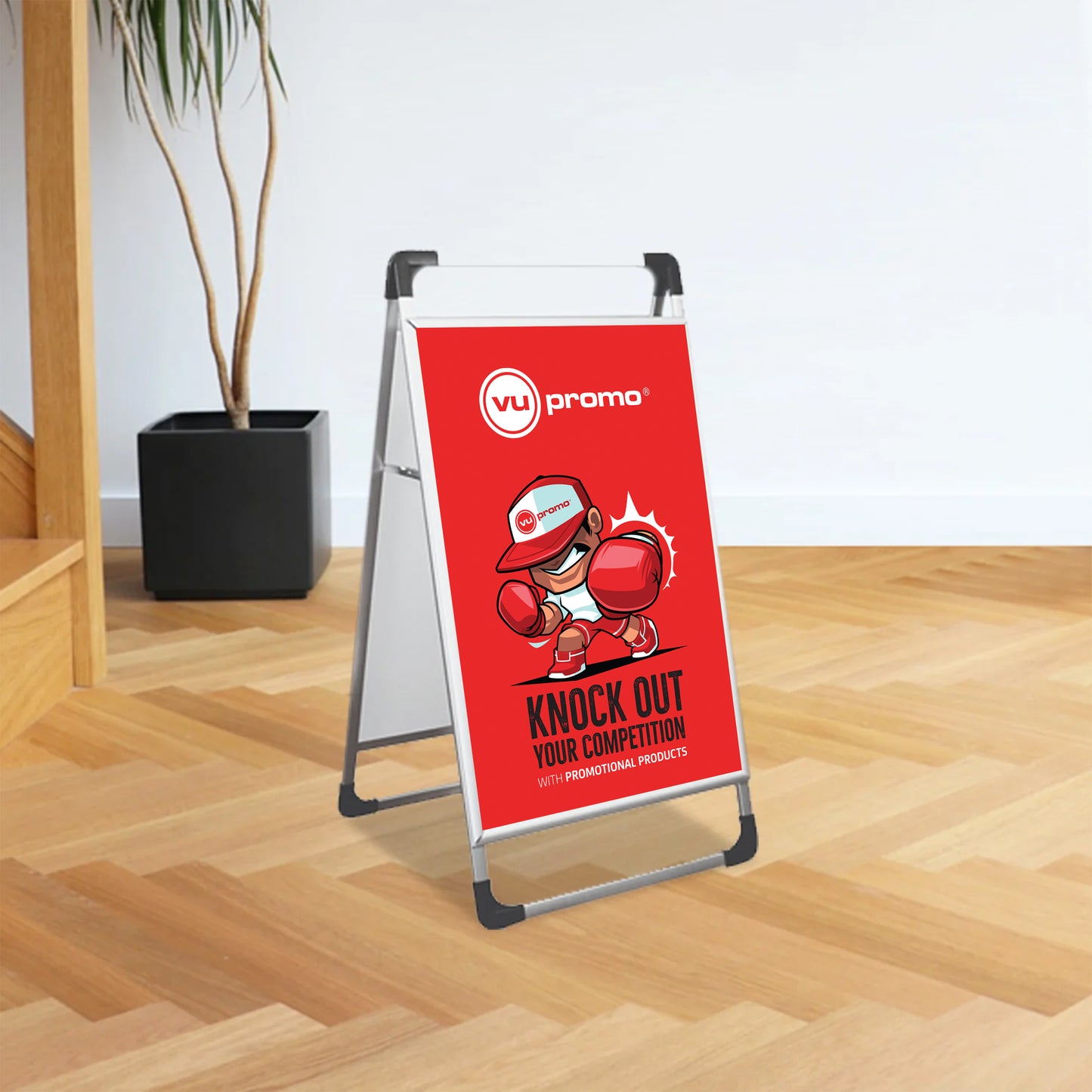 24”x36” Aluminum A-Frame Display