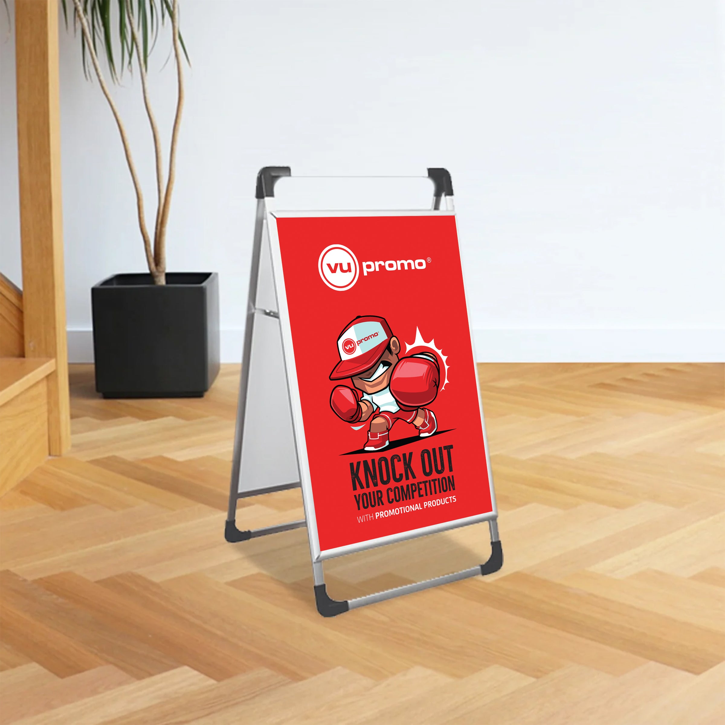 24”x36” Aluminum A-Frame Display