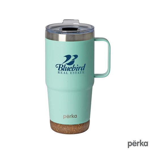 Perka® Bartlett 24 oz. Double Wall, Stainless Steel Stacking Mug