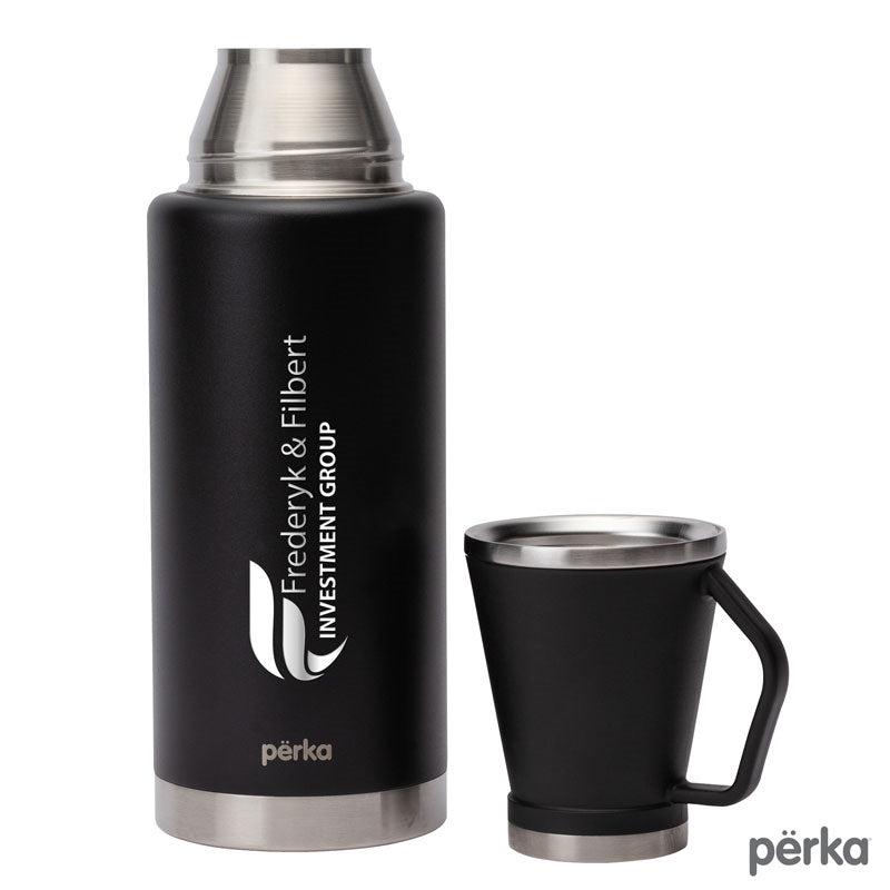 Perka® Rover 51 oz. Double Wall, Stainless Steel Growler w/ Cup