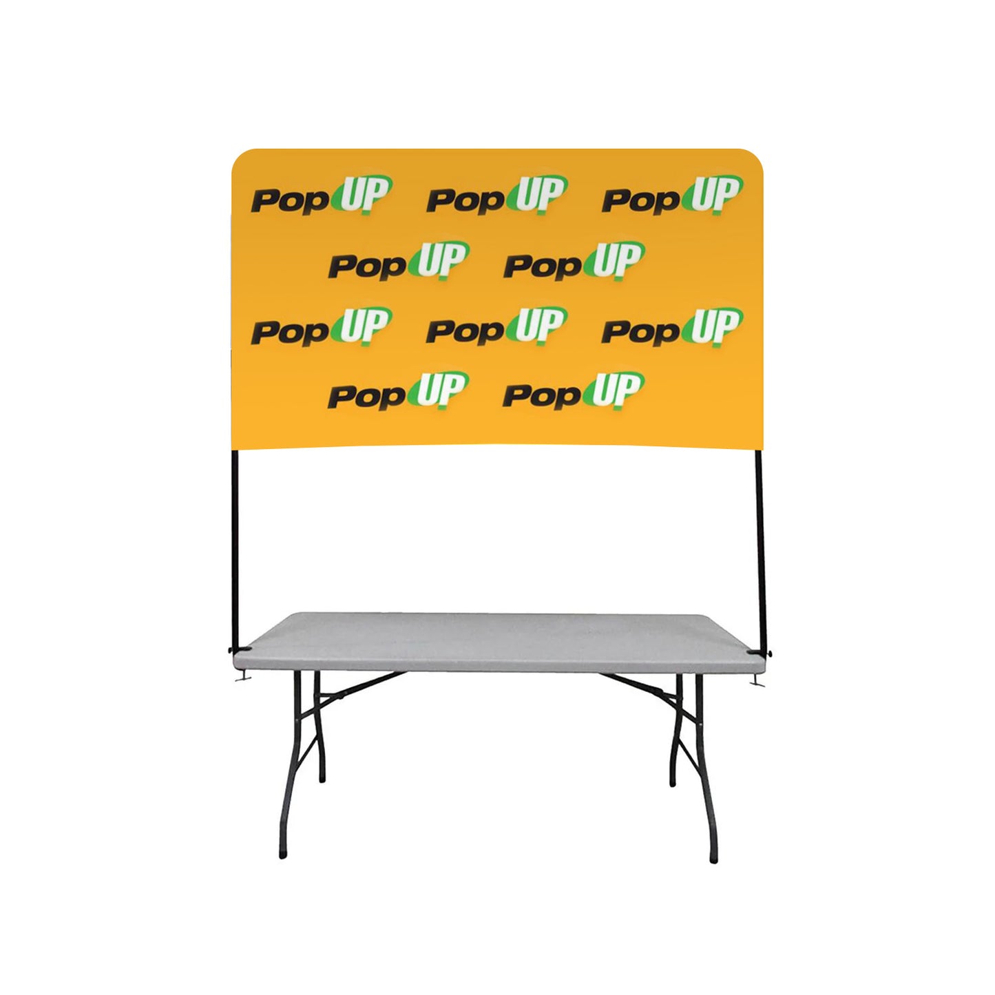 OVERHEAD BANNER DISPLAY FOR 6' TABLE