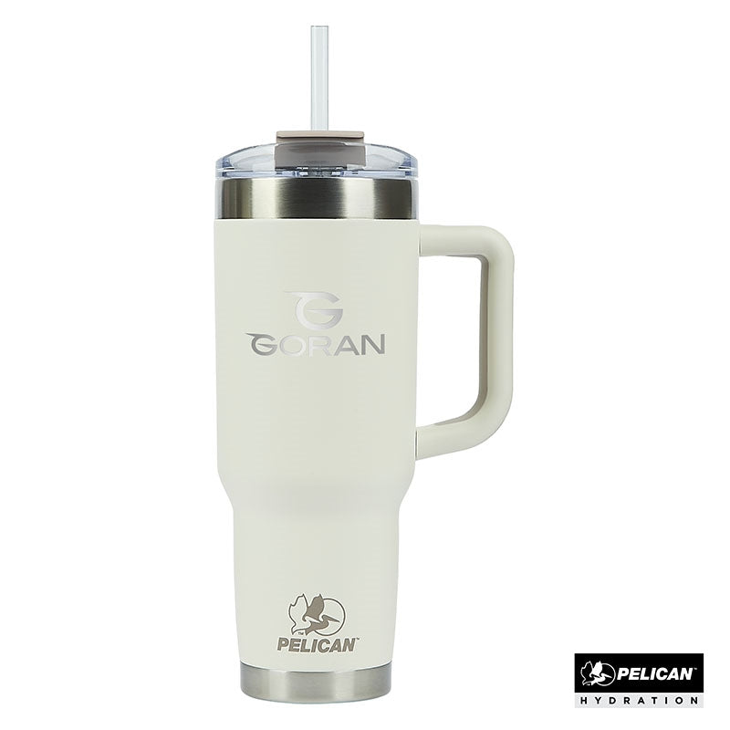 Pelican Porter™ 40 oz. Recycled Double Wall Stainless Steel Travel Tumbler