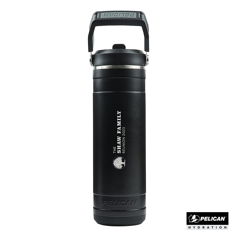 Pelican Pacific™ 26 oz. Recycled Double Wall Stainless Steel Water Bottle