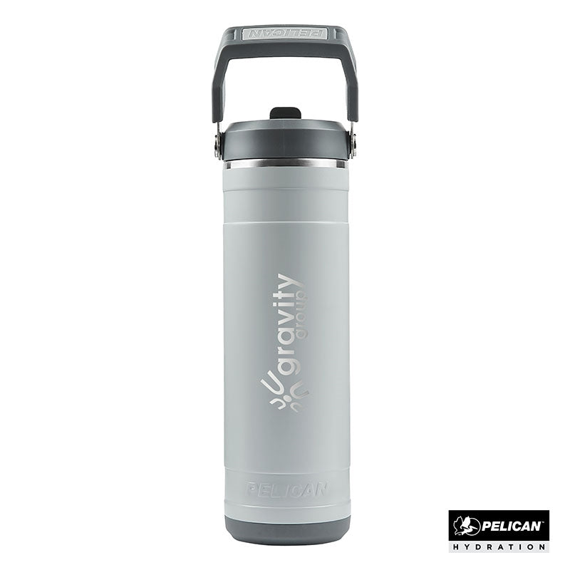 Pelican Pacific™ 26 oz. Recycled Double Wall Stainless Steel Water Bottle