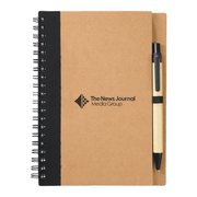 5" x 7" Eco Spiral Notebook with Pen