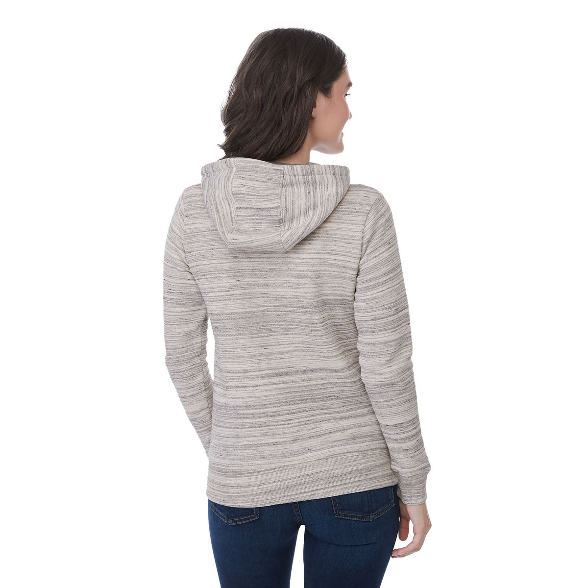 Women's tentree Space Dye Full Zip Fleece Hoodie
