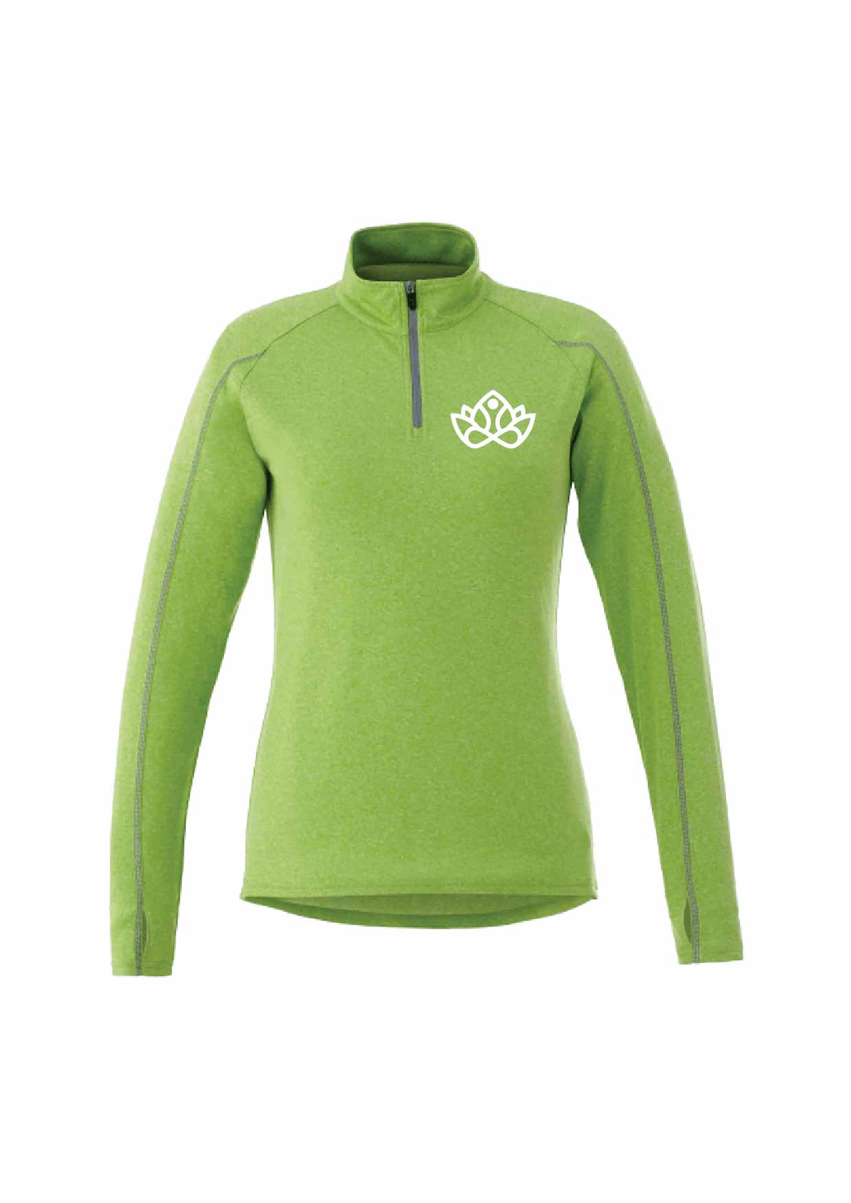 W-TAZA Knit Quarter Zip