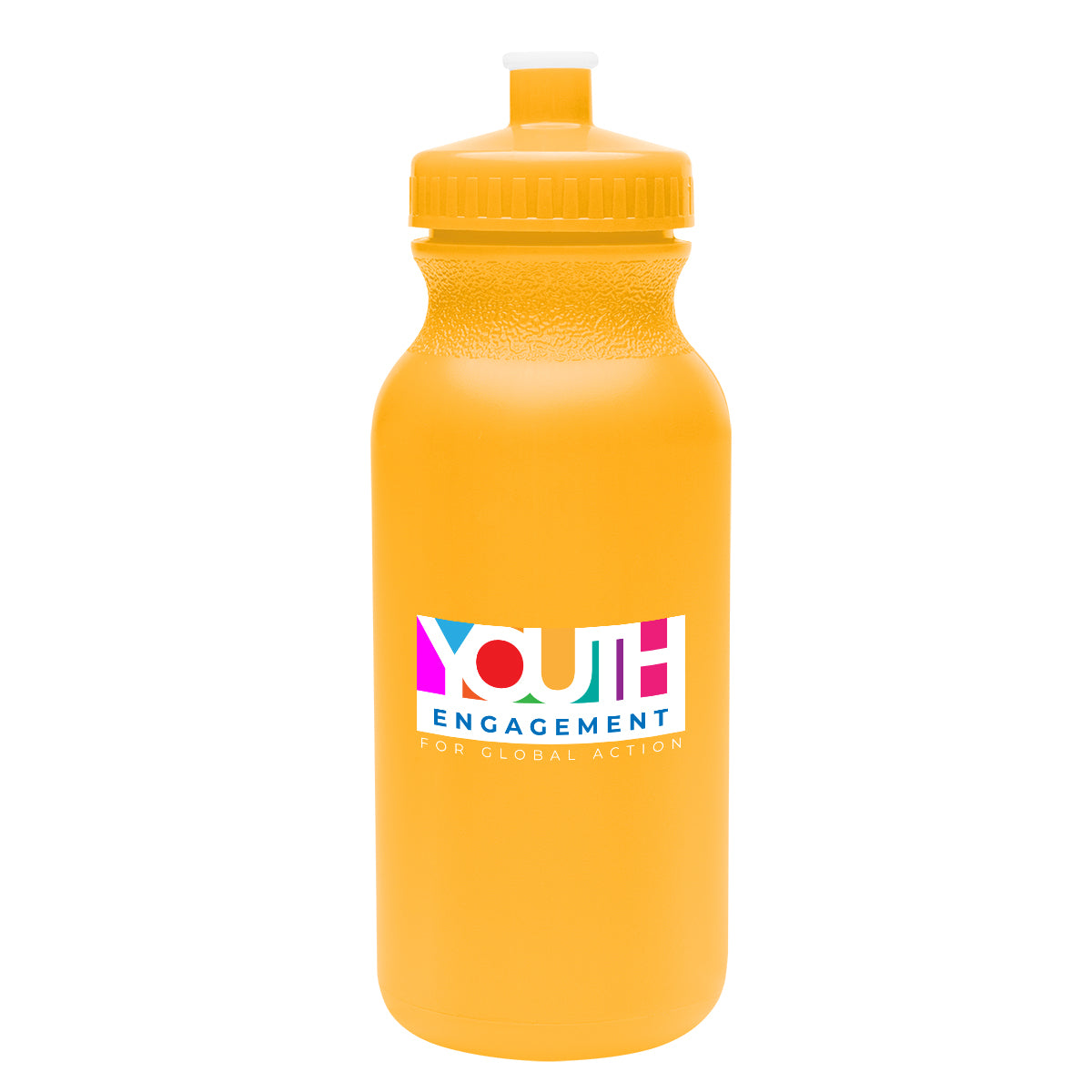ATHLETIC GOLD 20 Oz. Full Color Thrive Bike Bottle Colors  grouped