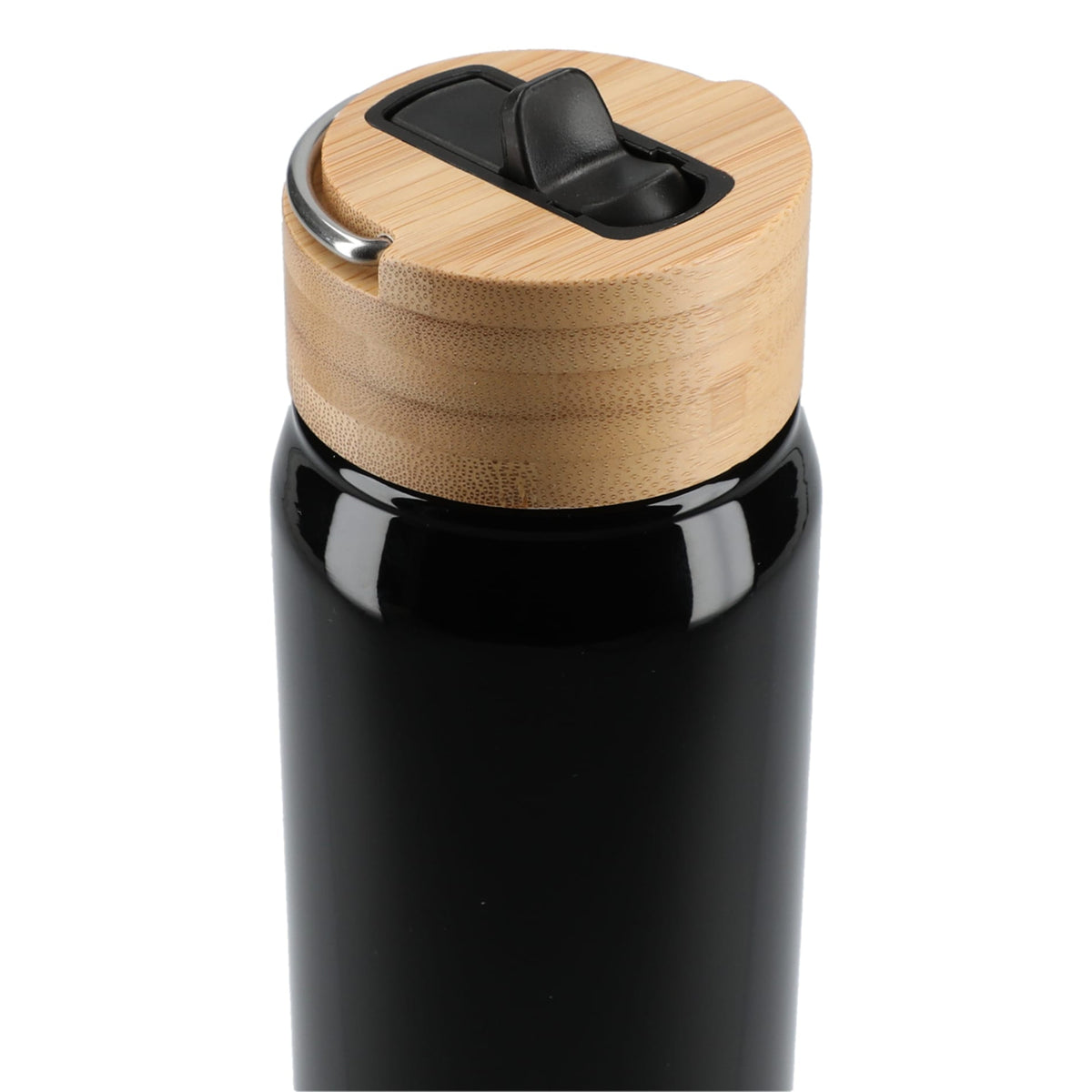 Black Billy 26oz Aluminum Bottle w/ FSC® Bamboo Lid plain