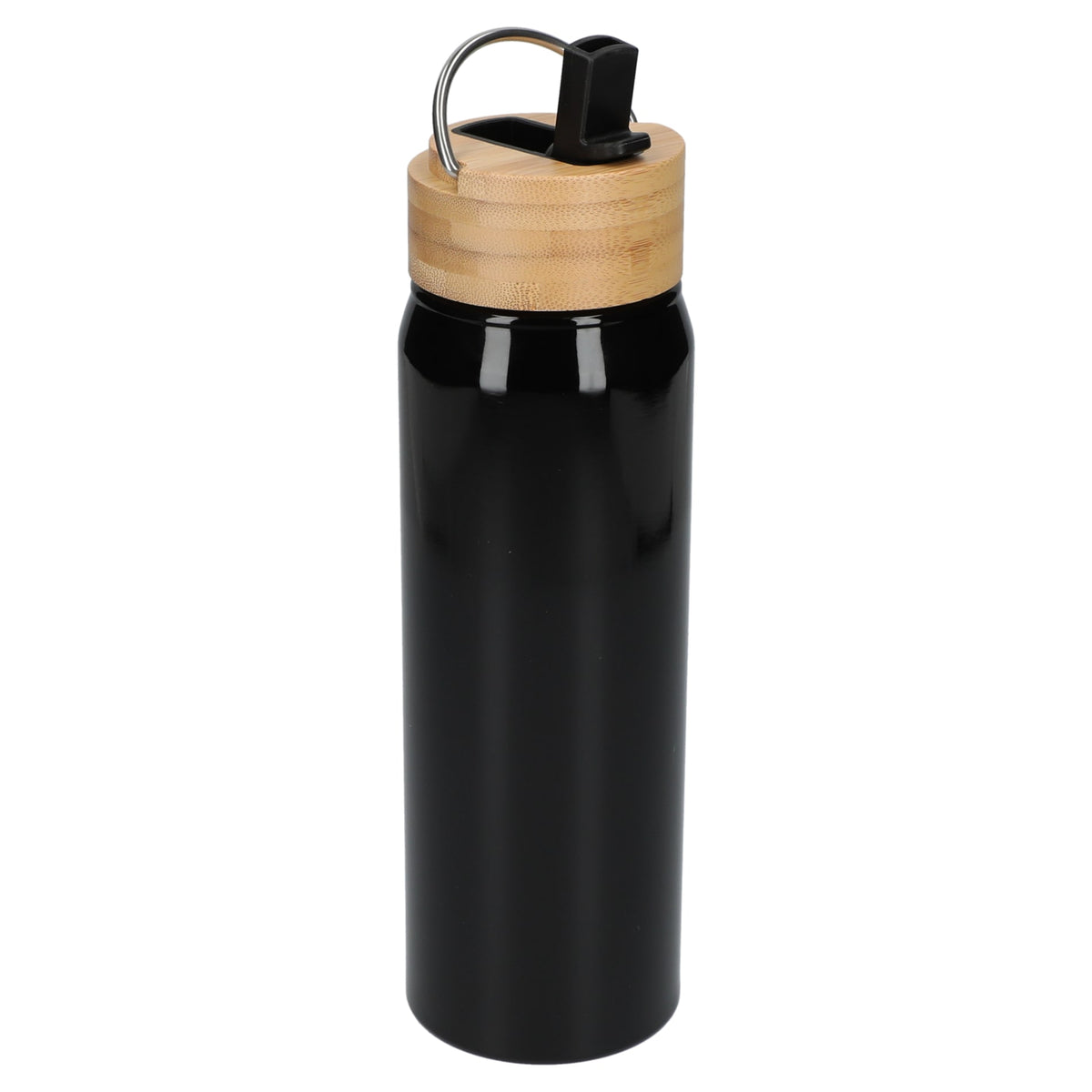 Black Billy 26oz Aluminum Bottle w/ FSC® Bamboo Lid plain