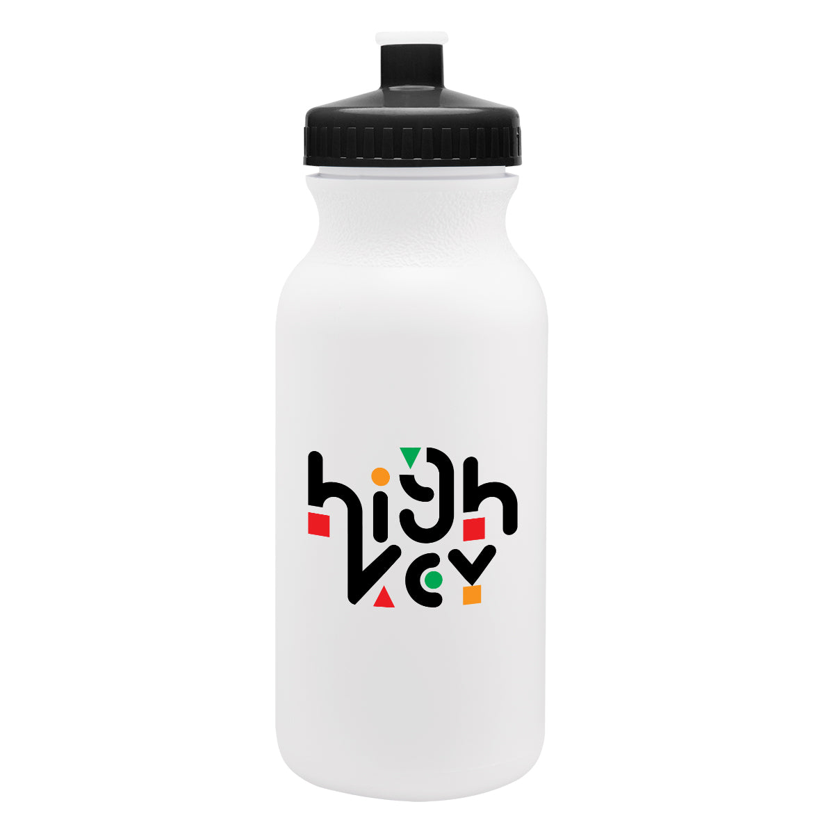 BLACK LID 20 Oz. Full Color Thrive Bike Bottle  grouped