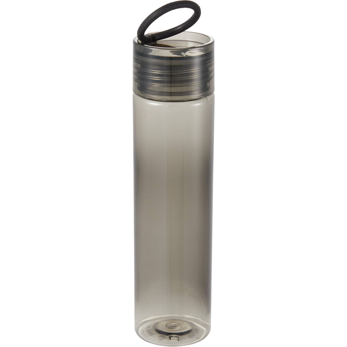 Black Skinny Mini Recycled RPET Bottle 10oz plain