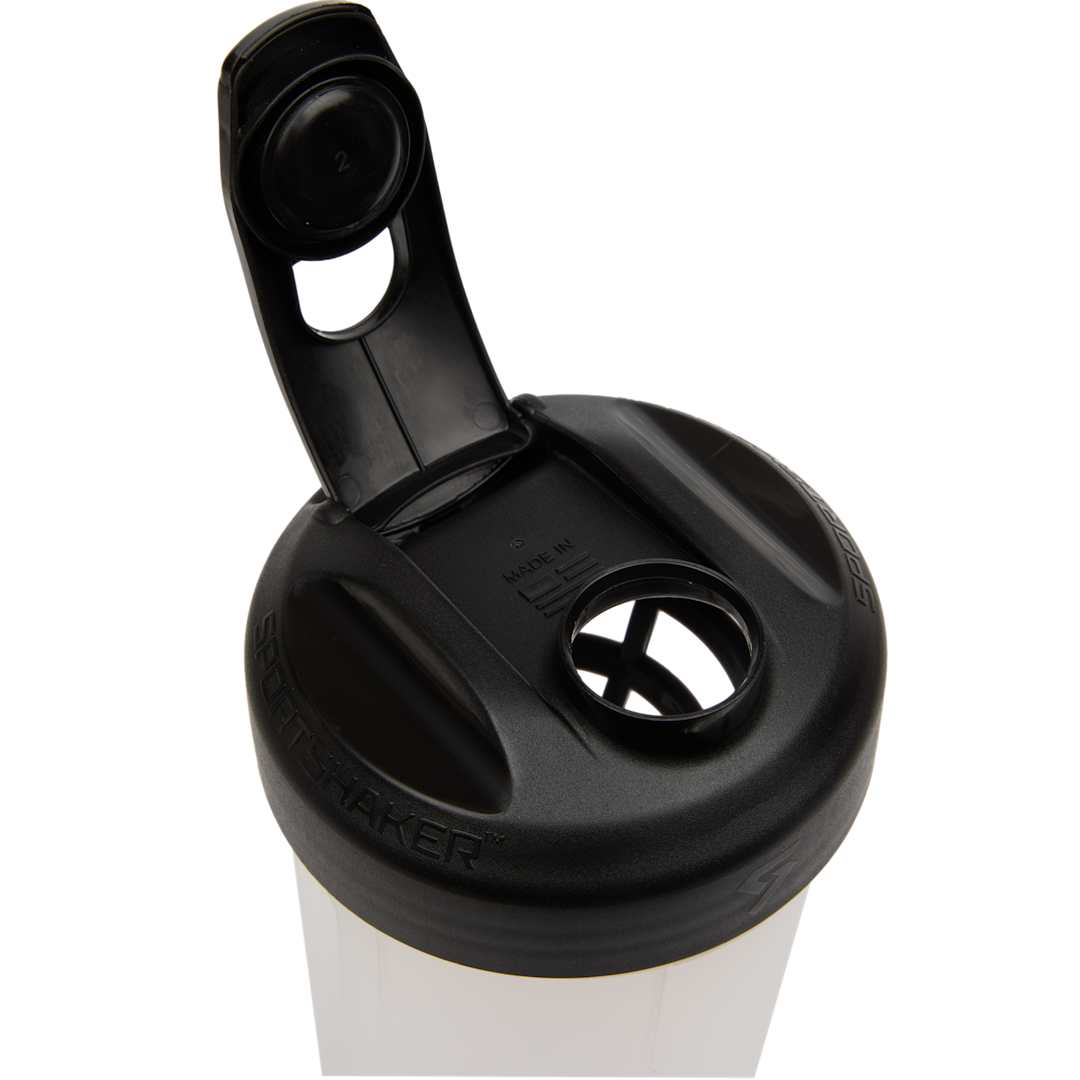 Black Sports Shaker 24 oz