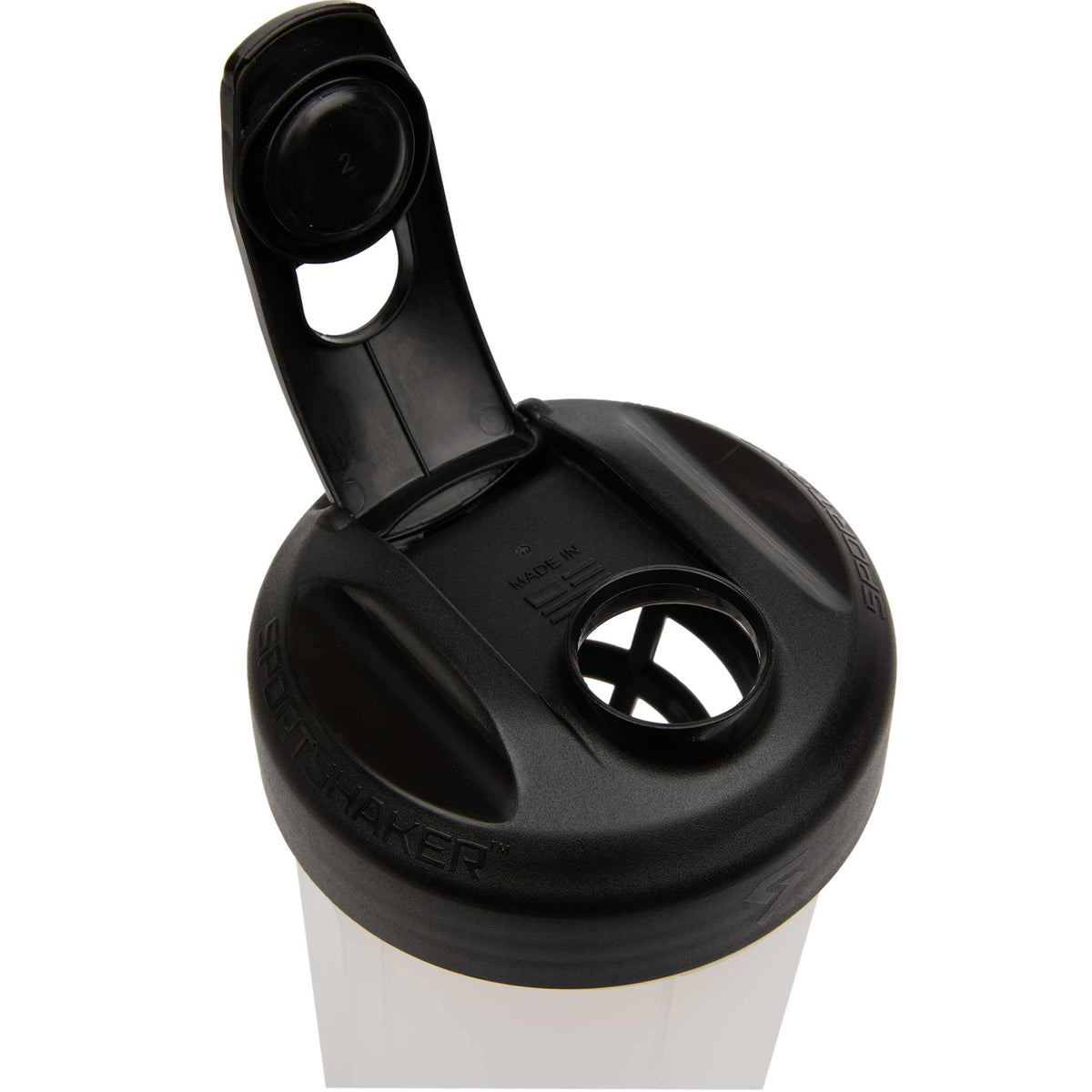 Black Sports Shaker 24 oz