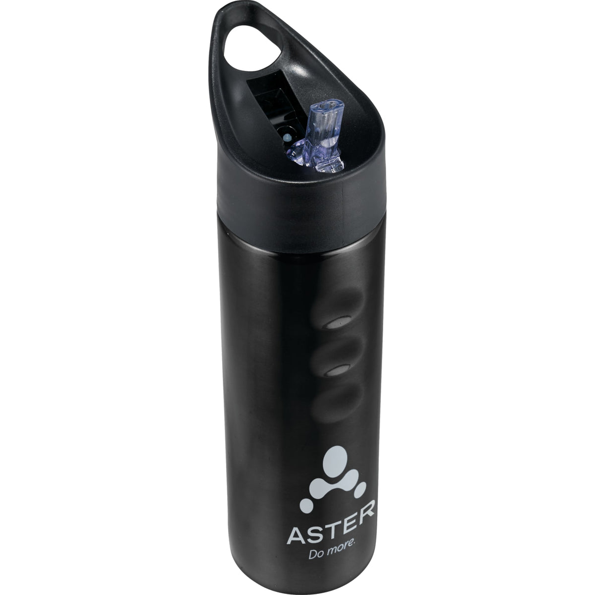 Black Troika 25oz Stainless Sports Bottle