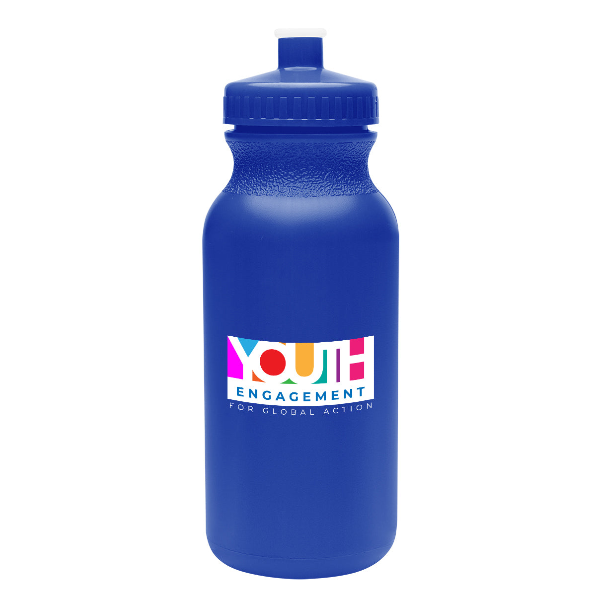 BLUE 20 Oz. Full Color Thrive Bike Bottle Colors  grouped
