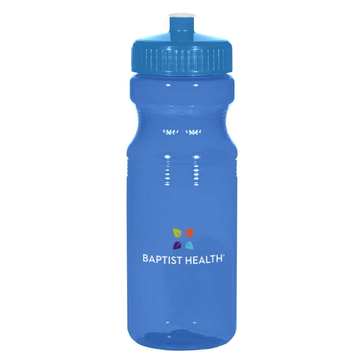 BLUE 24 Oz. Poly-Clear™ Fitness Bottle  grouped