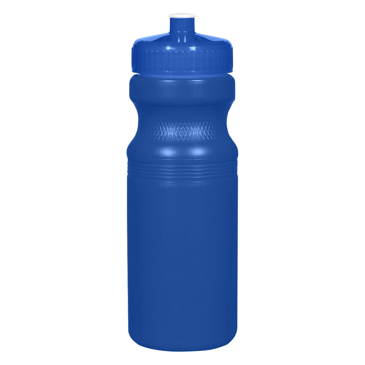 BLUE 24 Oz. Poly-Clear™ Fitness Bottle plain grouped