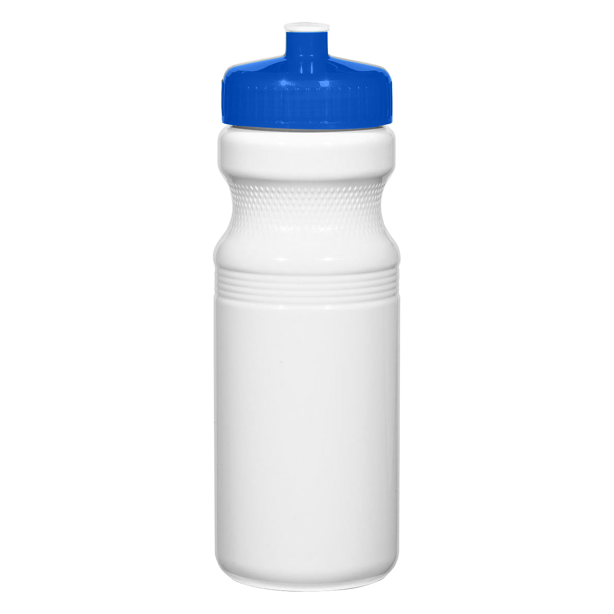 BLUE 24 Oz. Poly-Clear™ Fitness Bottle plain grouped