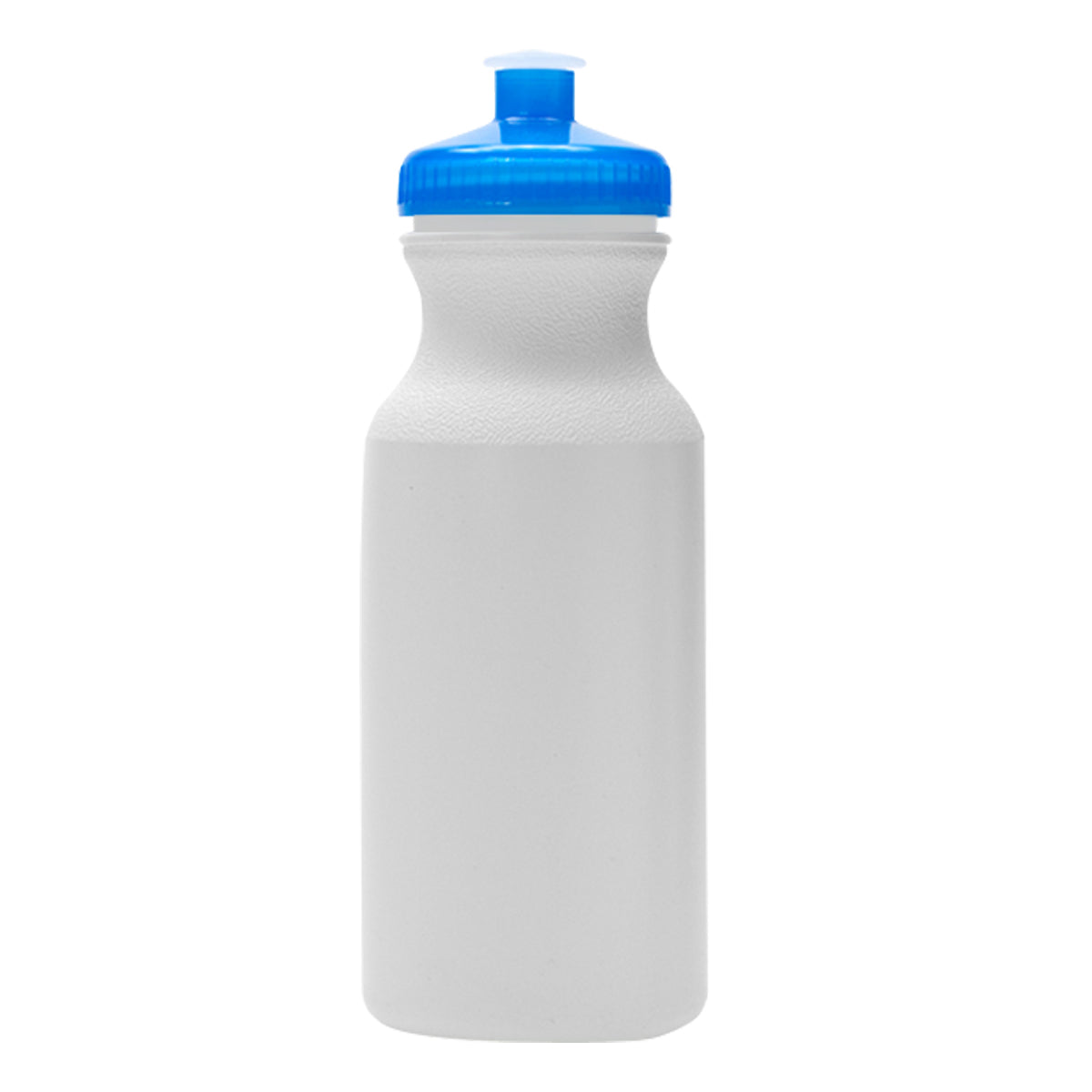 BLUE LID 20 Oz. Hydration Water Bottle plain grouped