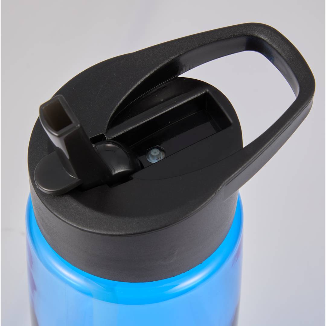 Blue The Flair Flip Straw Lid 26 oz.