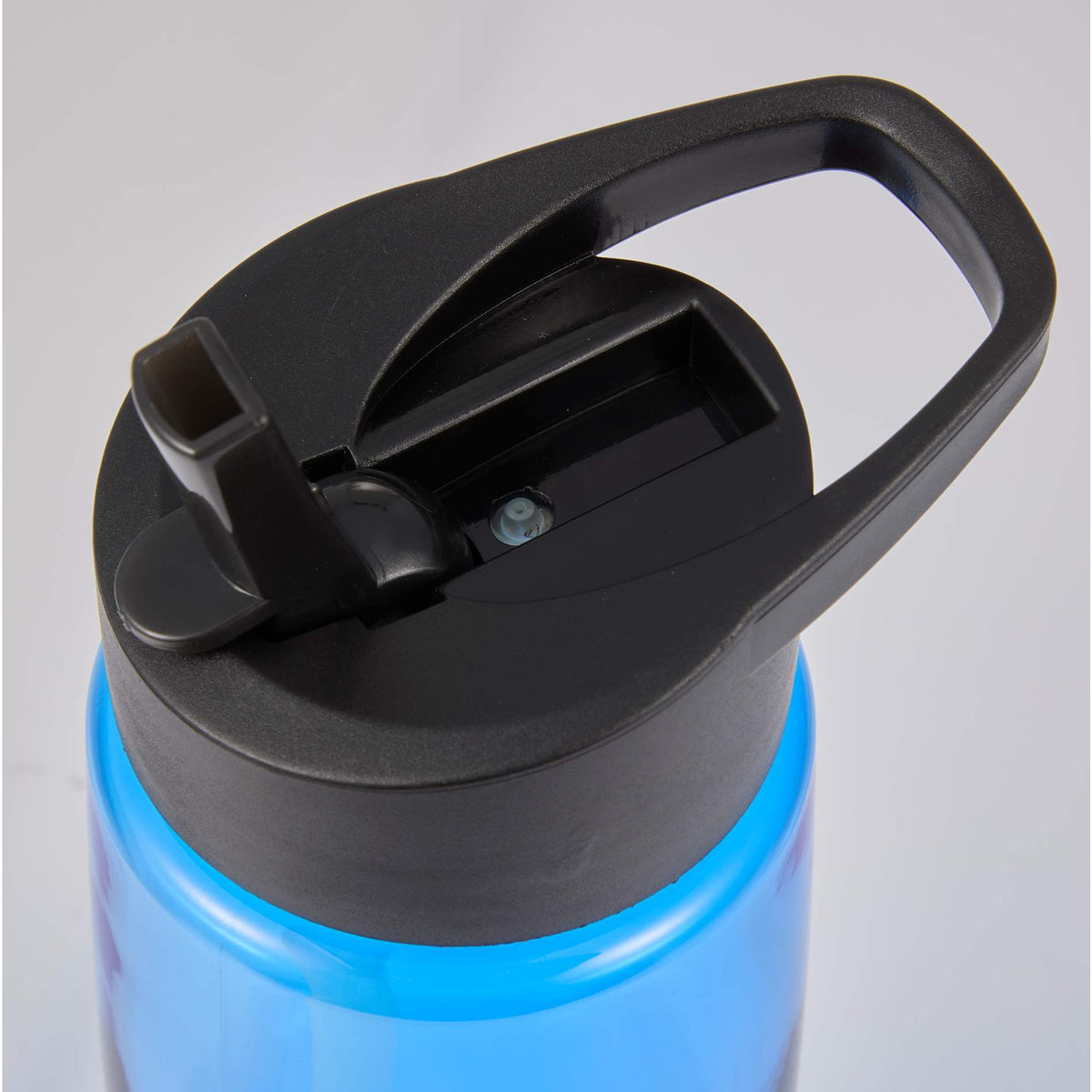 Blue The Flair Flip Straw Lid 26 oz.