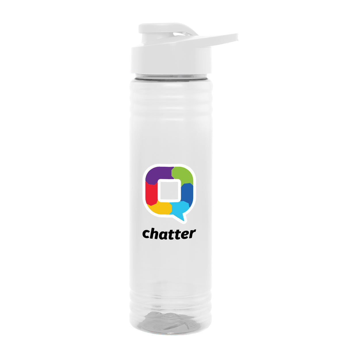 CLEAR 24 Oz. Full Color Accel Bottle  grouped