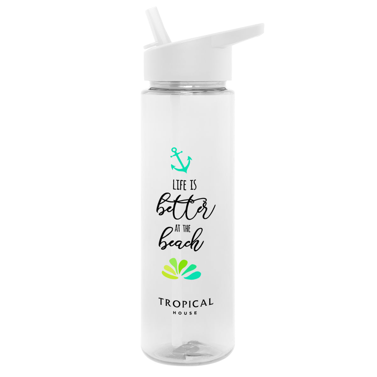 CLEAR 28 Oz. Full Color Staccato Bottle  grouped