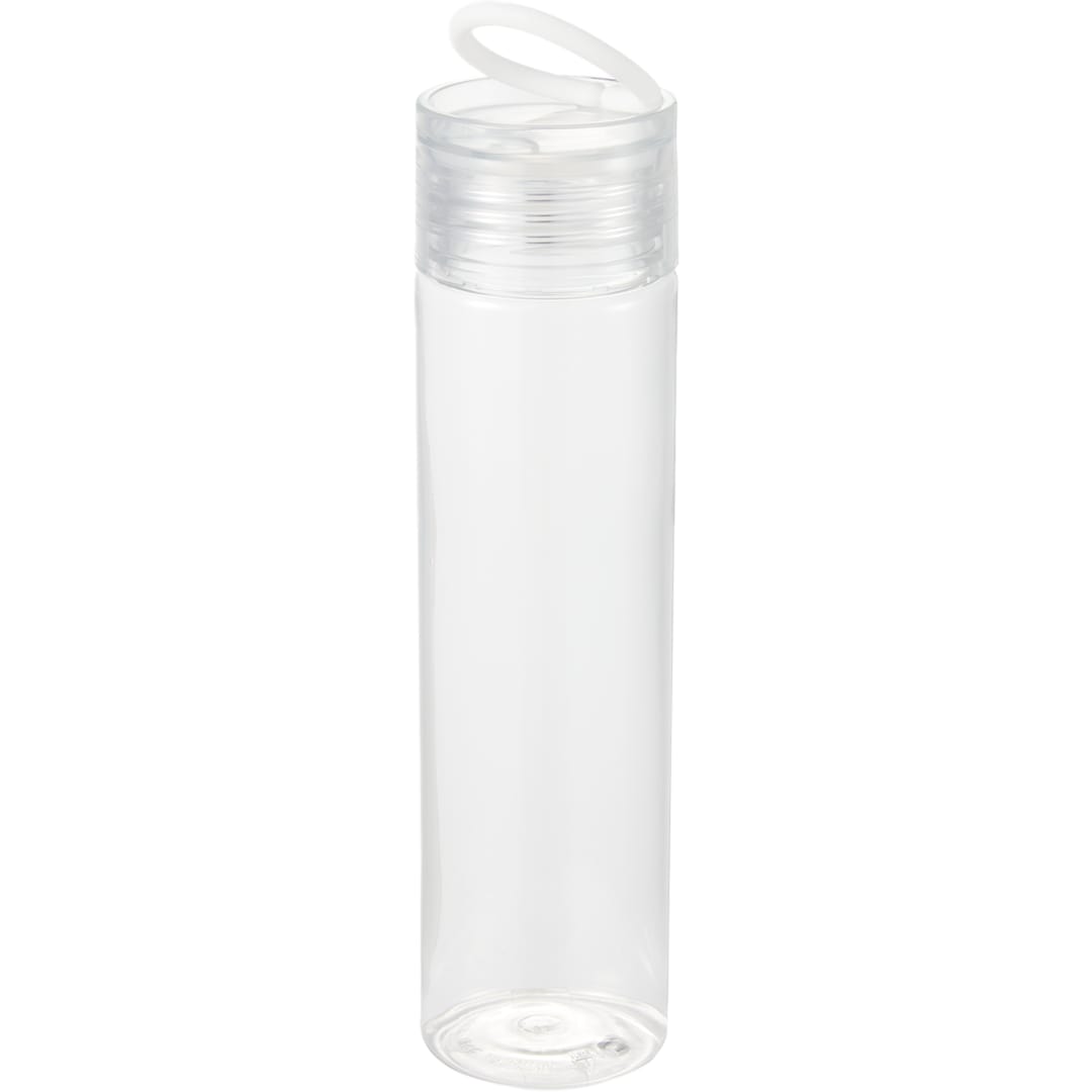 Clear Skinny Mini Recycled RPET Bottle 10oz plain