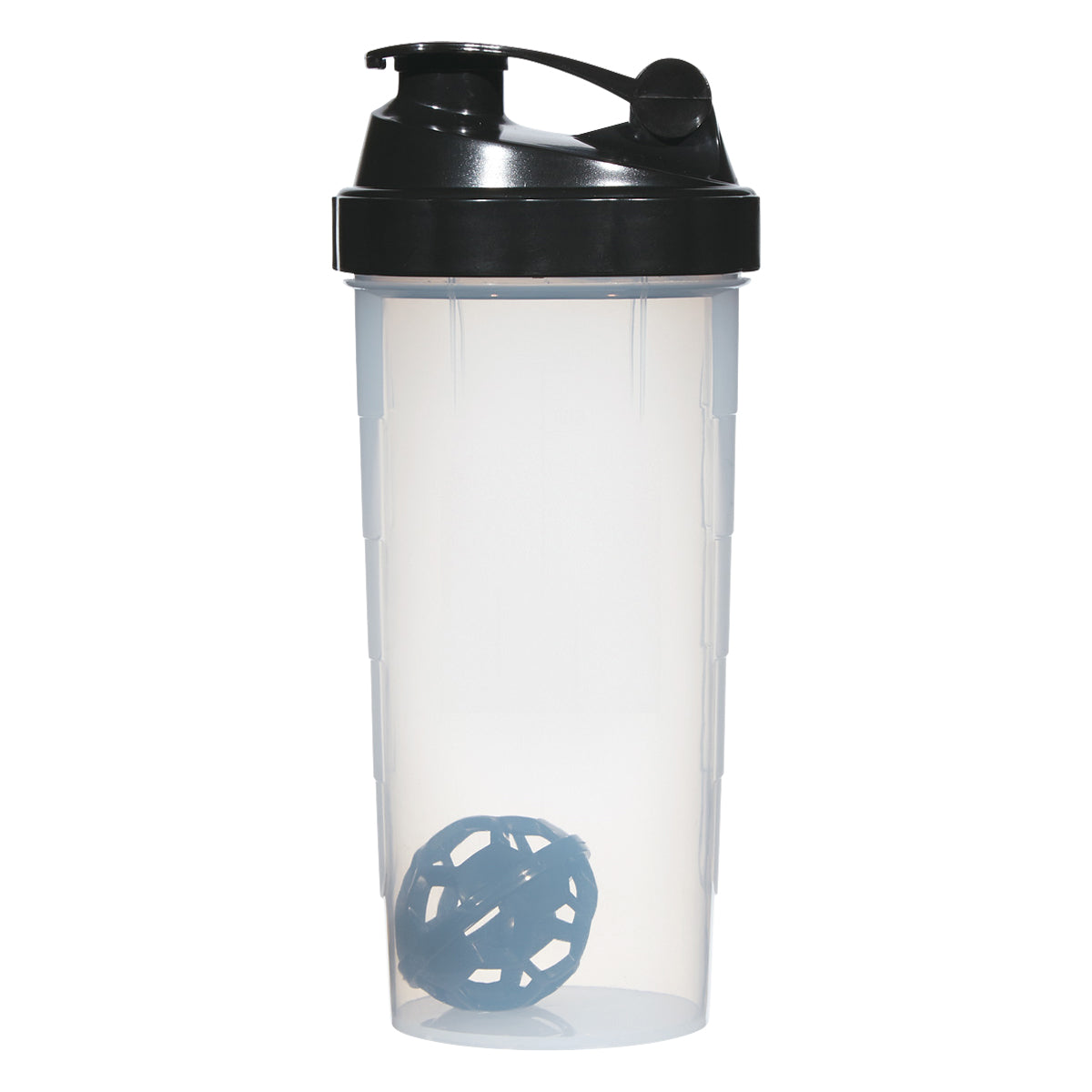 CLEAR WITH BLACK 24 Oz. Shake-It-Up Bottle plain grouped