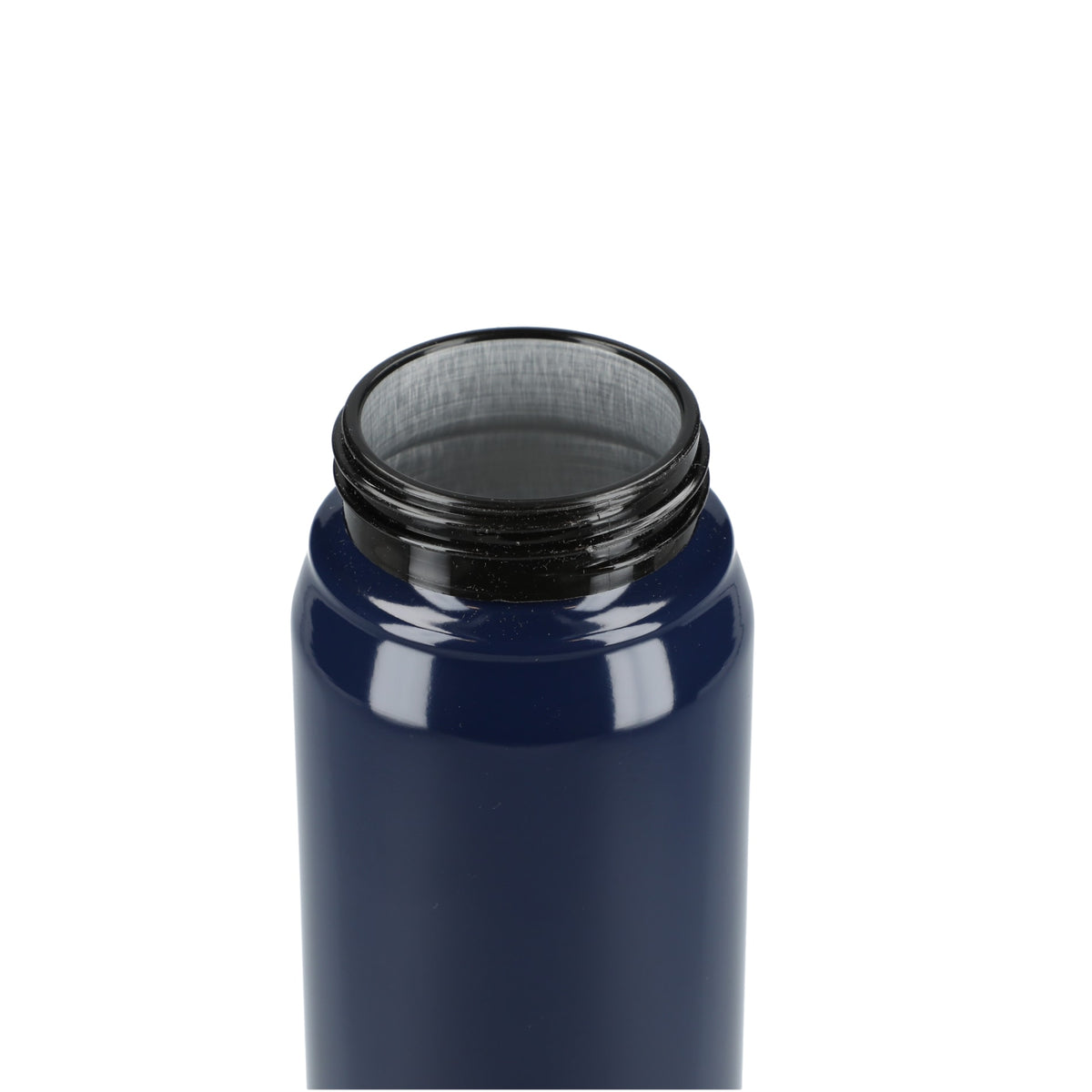 Front View of Blue Billy 26oz Aluminum Bottle w/ FSC® Bamboo Lid