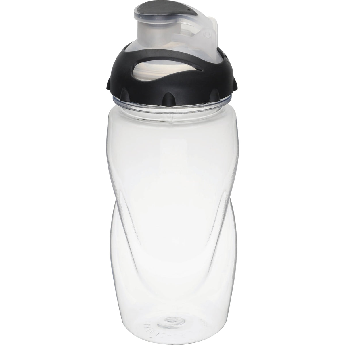 Front View of Clear Gobi 17oz Sports Bottle plain