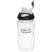 Front View of Clear Gobi 17oz Sports Bottle