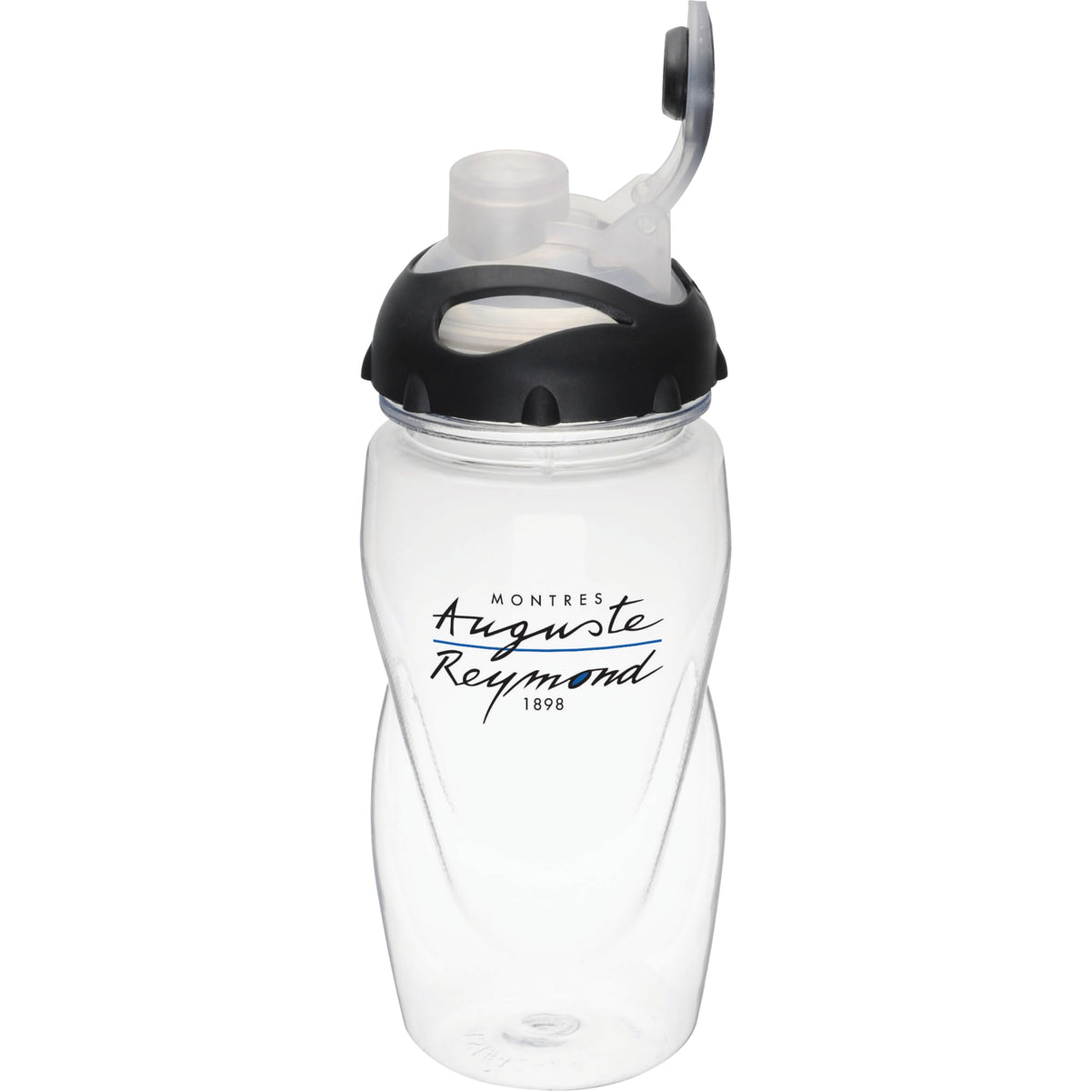 Front View of Clear Gobi 17oz Sports Bottle