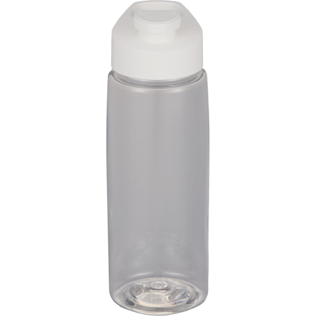 Front View of Clear The Flair Drink Thru Lid 26 oz. plain