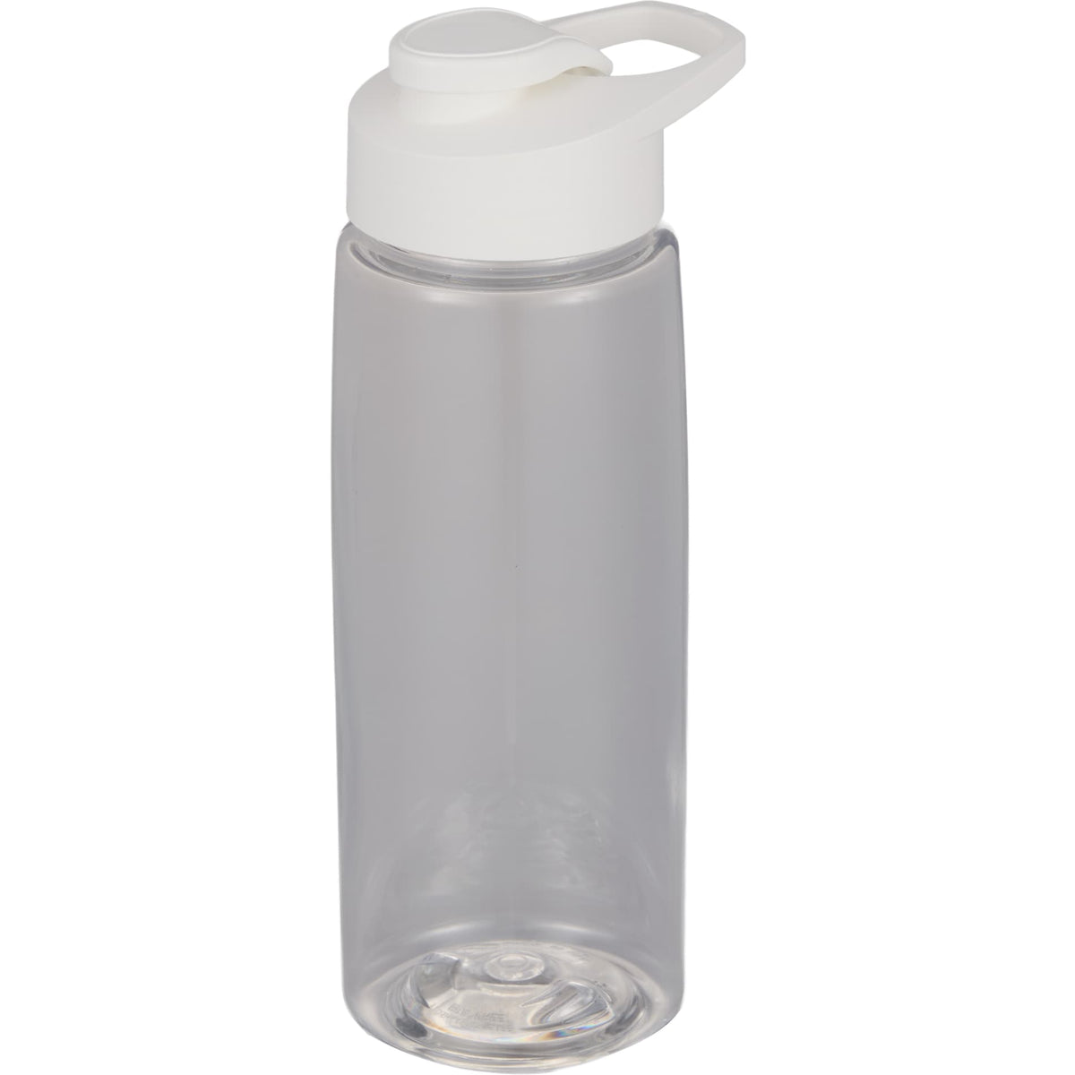 Front View of Clear The Flair Drink Thru Lid 26 oz. plain