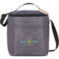 Front View of Gray Excursion Recycled 6 Can Lunch Cooler