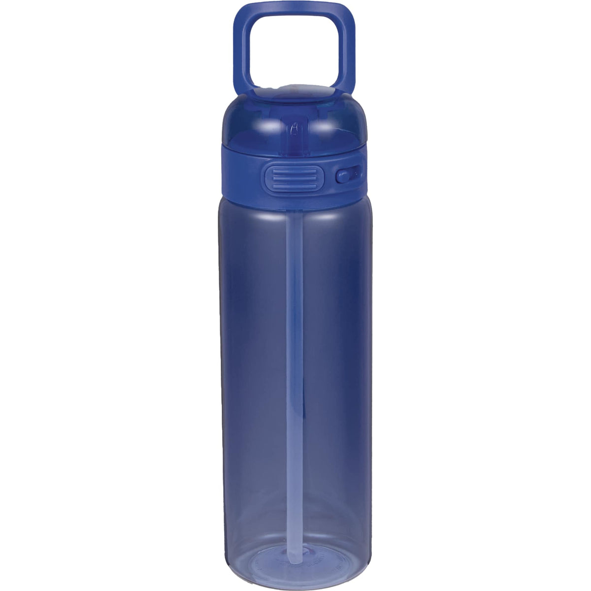 Front View of Purple Era Recycled Plastic Bottle 27oz plain