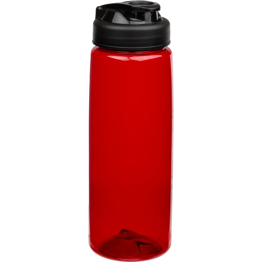 Front View of Red Surf Bottle w/ Black Sip-n-Go Lid 26 oz plain
