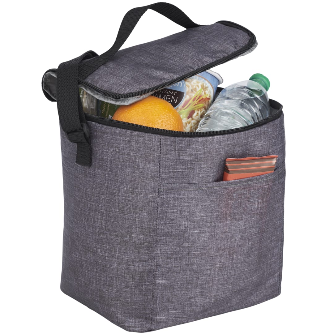 Gray Excursion Recycled 6 Can Lunch Cooler plain
