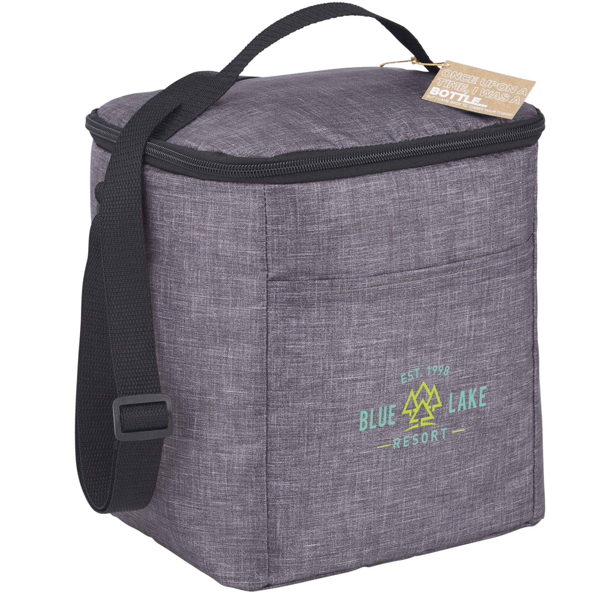 Gray Excursion Recycled 6 Can Lunch Cooler