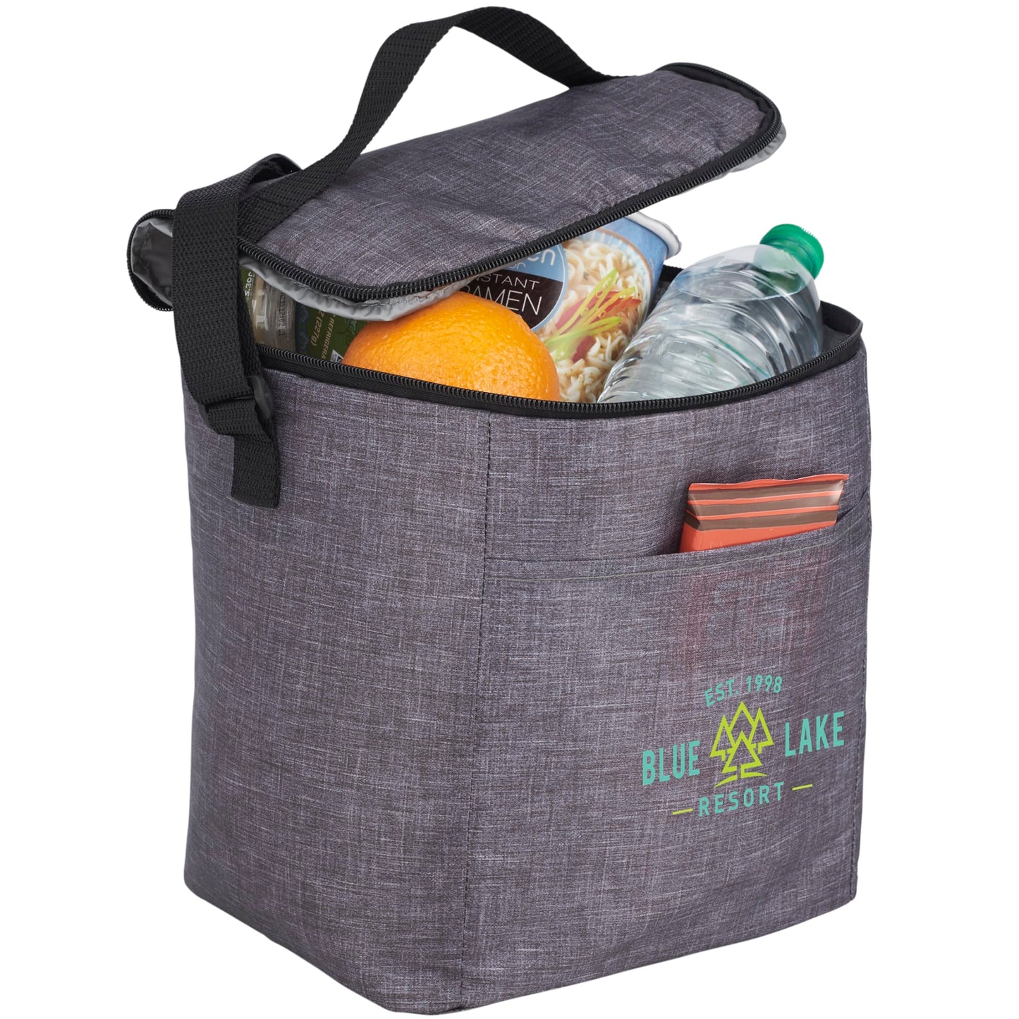 Gray Excursion Recycled 6 Can Lunch Cooler