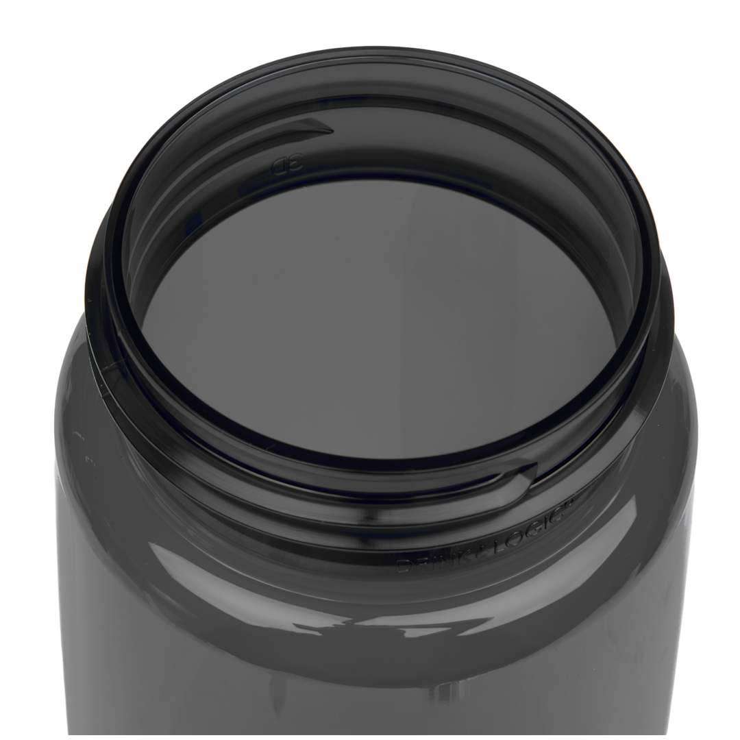 Gray Surf Bottle w/ Black Sip-n-Go Lid 26 oz