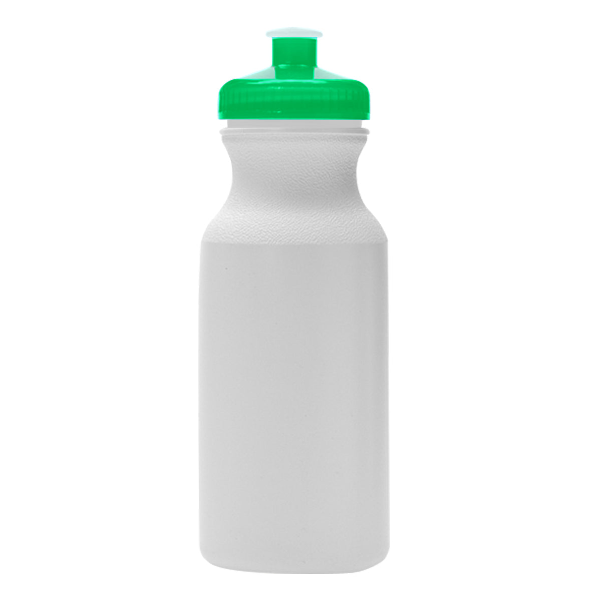 GREEN LID 20 Oz. Hydration Water Bottle plain grouped