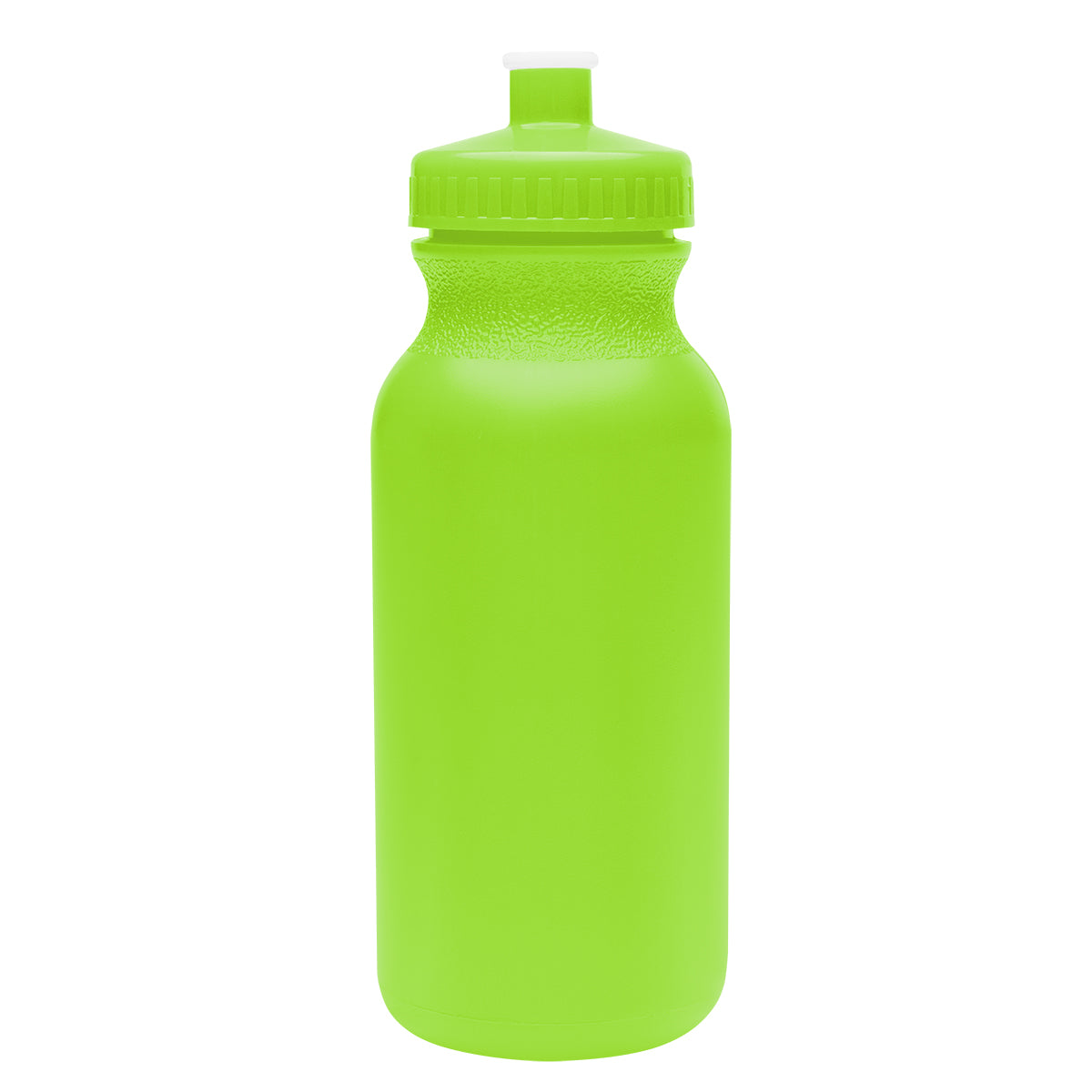 LIME 20 Oz. Full Color Thrive Bike Bottle Colors plain grouped