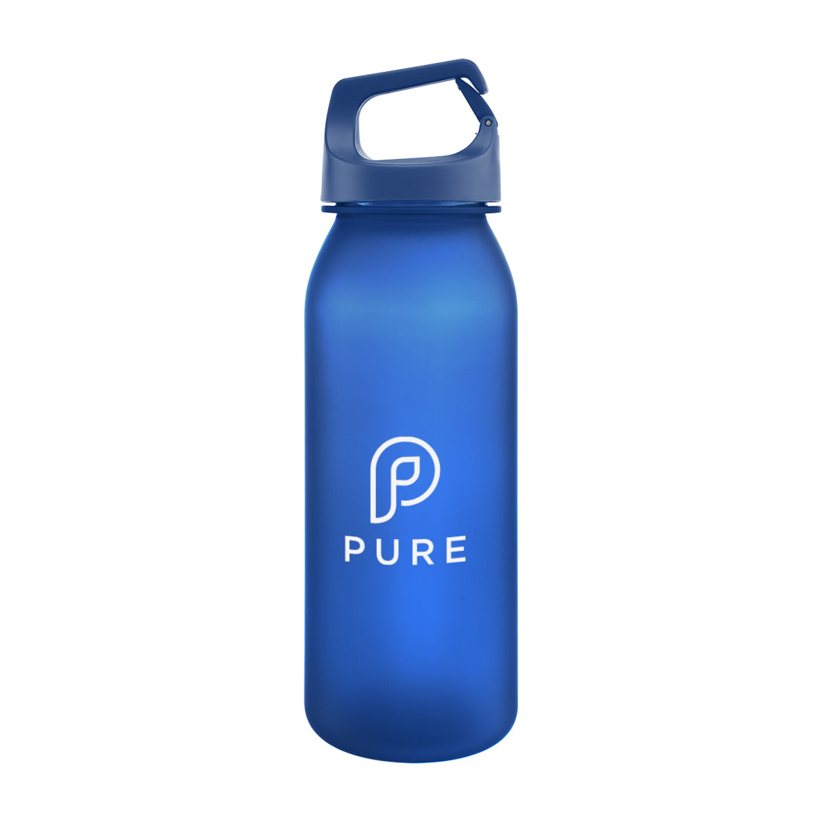 NAVY BLUE 20 Oz. Brooke rPET Bottle With Easy Carry Handle  grouped