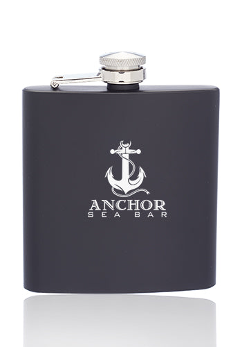 6 oz. Murano Stainless Steel Hip Flasks