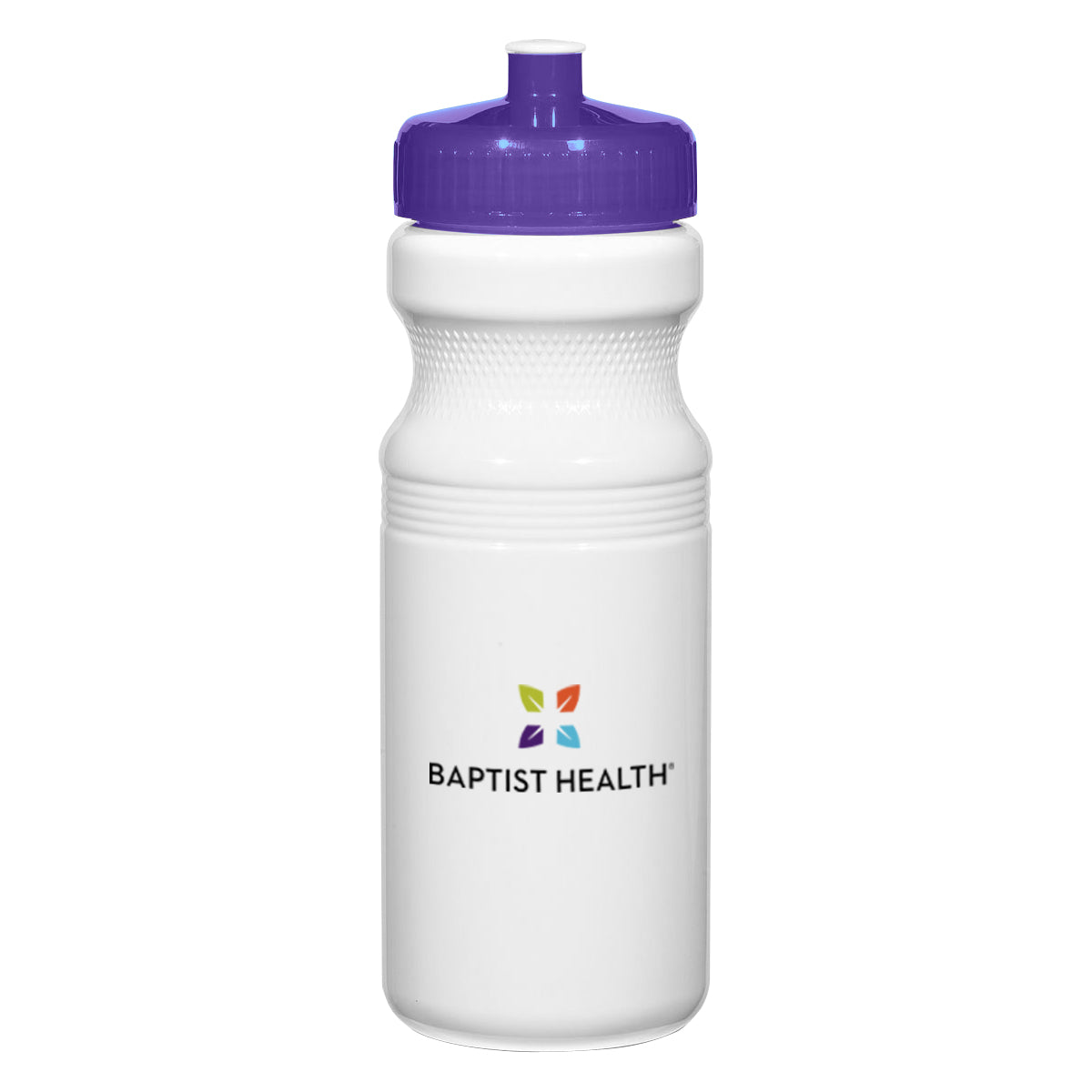PURPLE 24 Oz. Poly-Clear™ Fitness Bottle  grouped